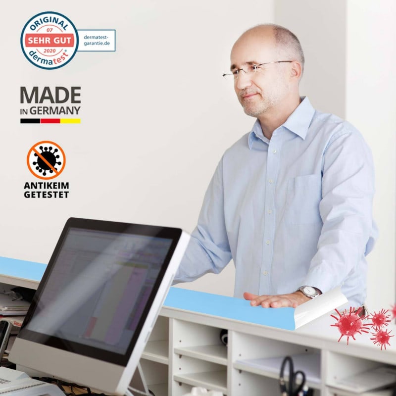 Grips® Antibacterial and Antiviral Protective Film 1 Roll (1.37 m x 10 m) Medvana UK