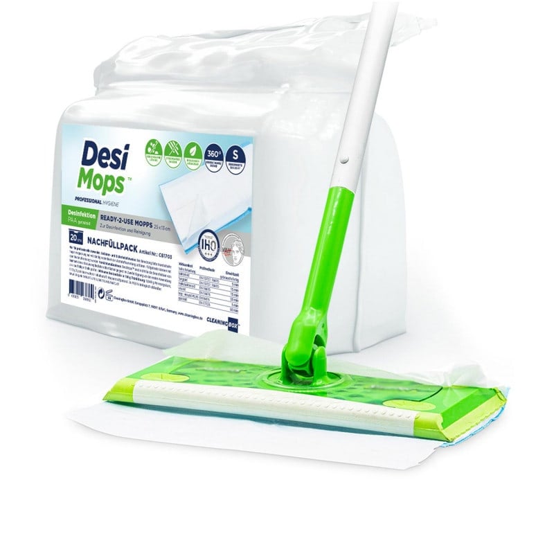 DesiMops 360° Disinfectant Mops Refill Pack Medvana UK