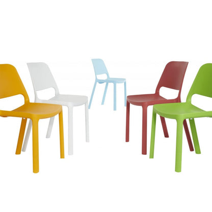 Stacking Chair orange Medvana UK