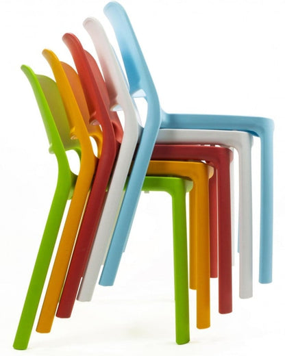 Stacking Chair blue Medvana UK