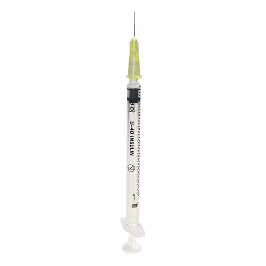 BD Plastikpak Insulin Syringes with Cannula 30G, 0.3 x 13 mm Medvana UK