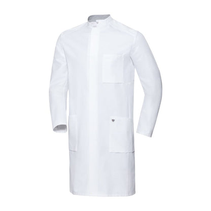 Men's Lab Coat with Stand-Up Collar 44n Medvana UK