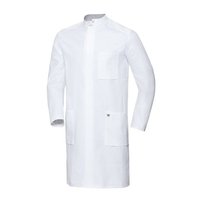 Men's Lab Coat with Stand-Up Collar 54n Medvana UK