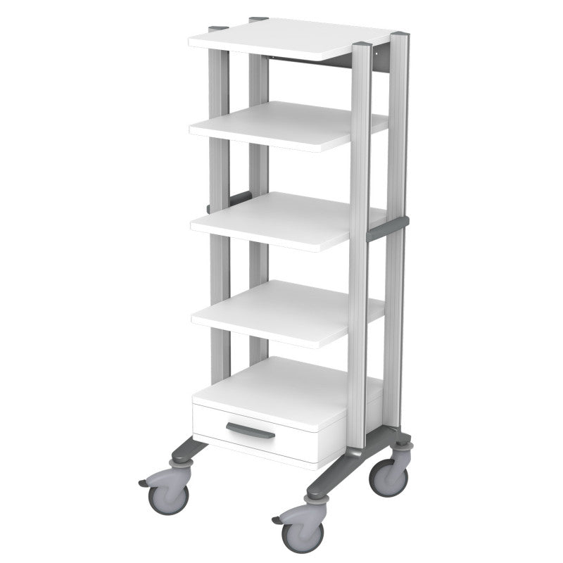 Doppio Endoscopy Trolley grey Medvana UK