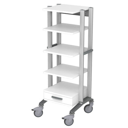 Doppio Endoscopy Trolley grey Medvana UK