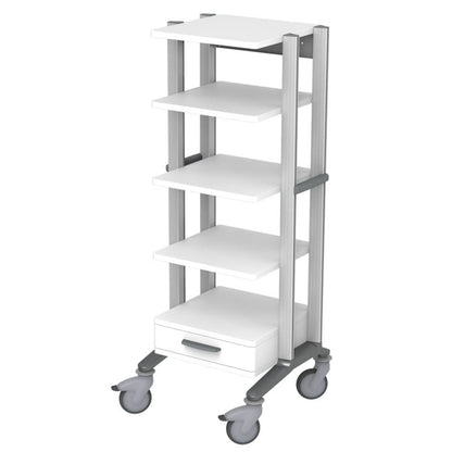 Doppio Endoscopy Trolley blue Medvana UK