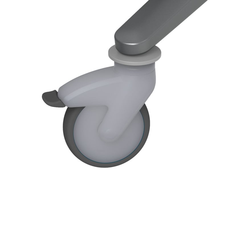 Doppio Endoscopy Trolley blue Medvana UK