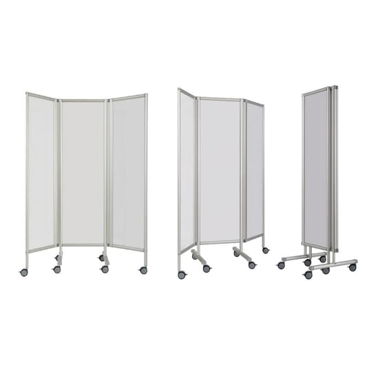 Butterfly Folding Wall with Castors RBF, 45 x 50 x 45 cm Medvana UK