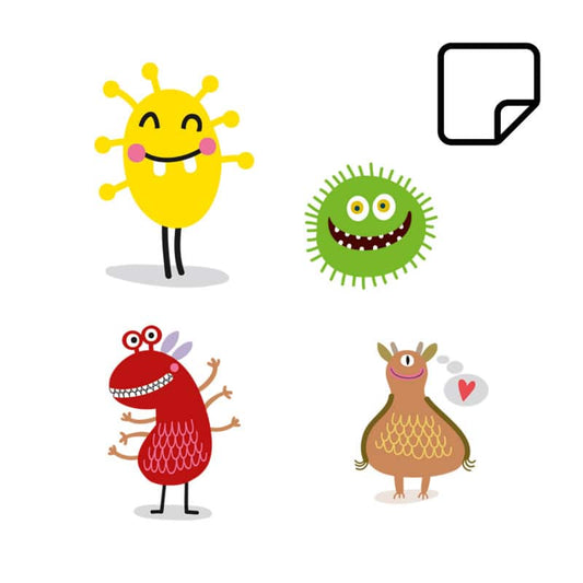 Monster Stickers Medvana UK