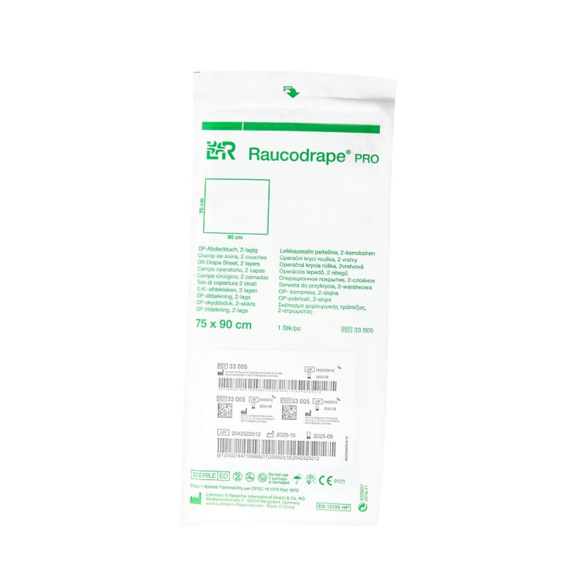 Raucodrape® PRO OR Drape Sheets 75 x 90 cm, 40 PCS Medvana UK