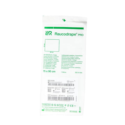 Raucodrape® PRO OR Drape Sheets 75 x 90 cm, 40 PCS Medvana UK