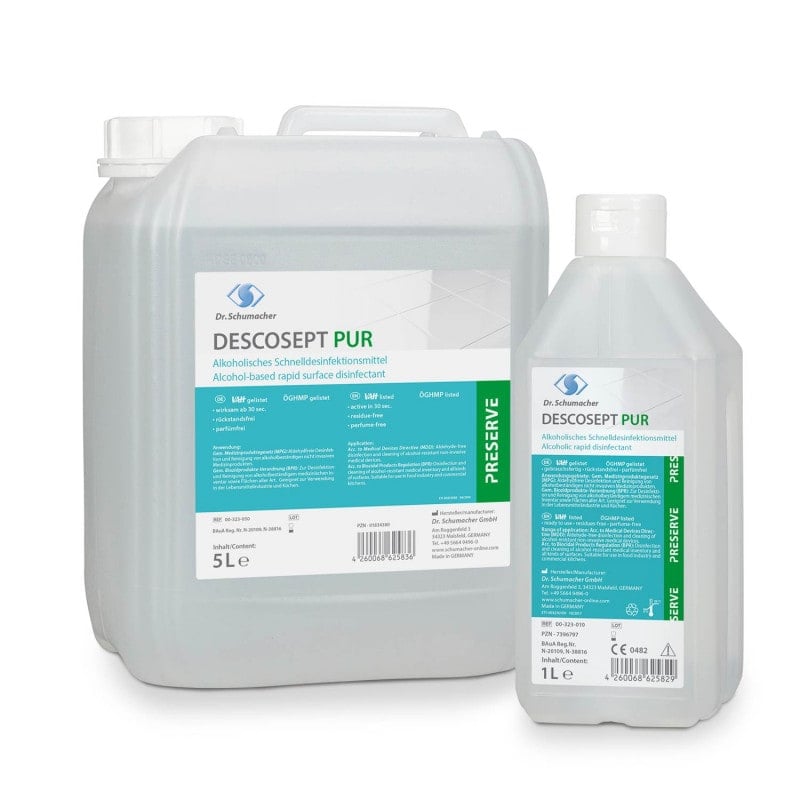 Descosept Pur Rapid Disinfectant 10 Litres Medvana UK