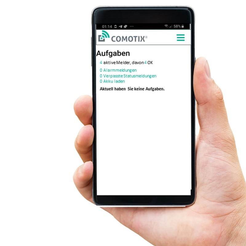 COMOTIX® Contact with charger Medvana UK