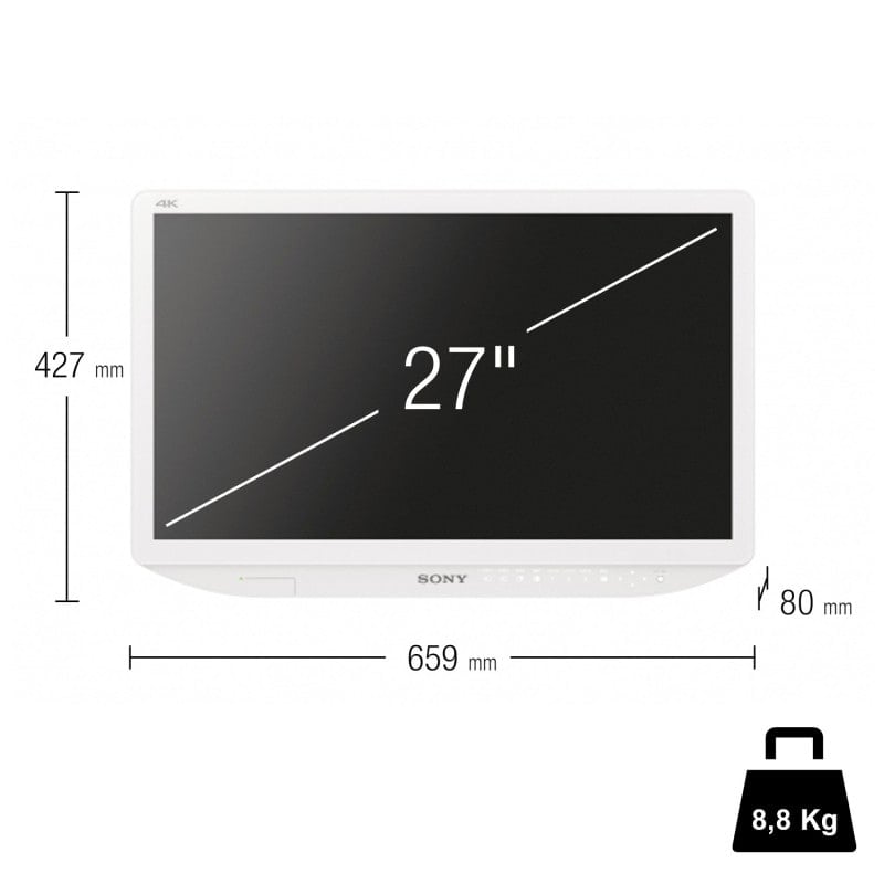 SONY LMD-X2700MD 27IN 4K 2D LCD Medical Monitor Medvana UK