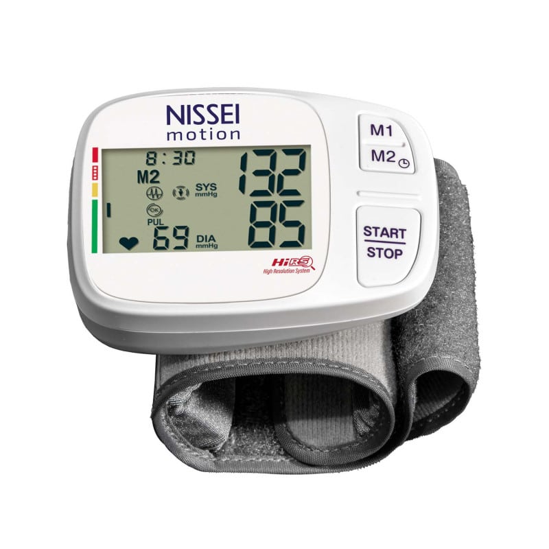 Nissei Motion Wrist Blood Pressure Monitor Medvana UK