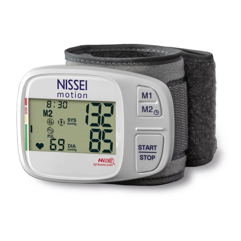 Nissei Motion Wrist Blood Pressure Monitor Medvana UK