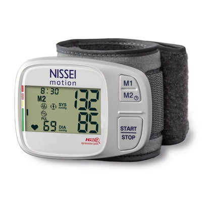 Nissei Motion Wrist Blood Pressure Monitor Medvana UK