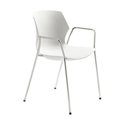 myPLANO Stackable Chair anthracite | white Medvana UK