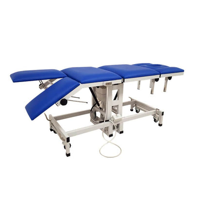 Electrically Height-Adjustable Treatment Couch merlot Medvana UK