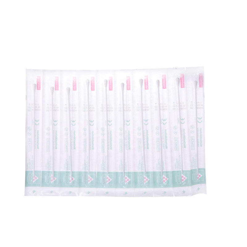 Sterile Cotton Swabs w-Plastic Stick Medvana UK