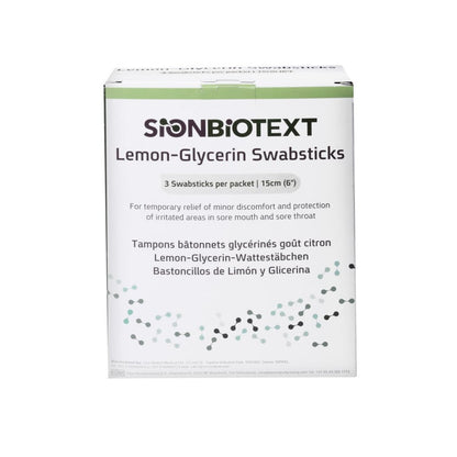 Lemon Swabs for Oral Hygiene Medvana UK