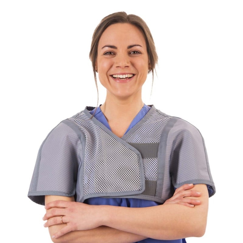 BOLERO RA637 Shoulder Radiation Protector S | 0.35 mmPb Medvana UK