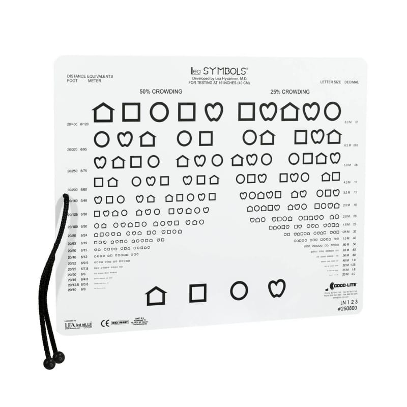 LEA SYMBOLS® Near Vision Card Medvana UK