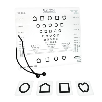 LEA SYMBOLS® Near Vision Card Medvana UK