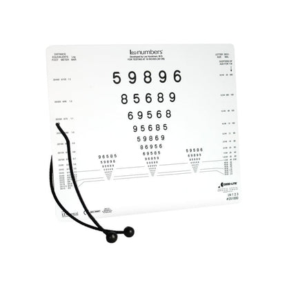 LEA SYMBOLS® & LEA NUMBERS® Near vision Card Medvana UK