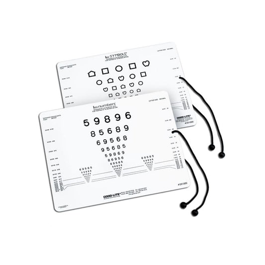 LEA SYMBOLS® & LEA NUMBERS® Near vision Card Medvana UK
