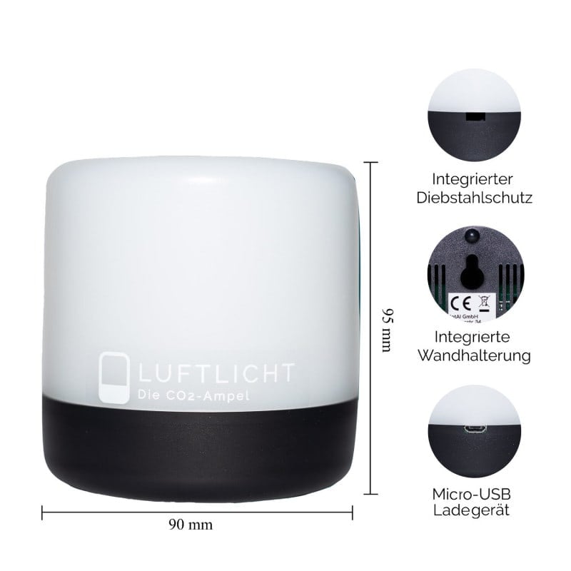 CO2 Traffic Light Medvana UK