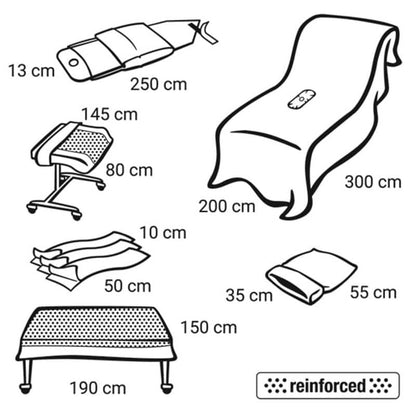 Foliodrape® Protect Plus Arthroscopy Set for the knee (8 PCS) Medvana UK