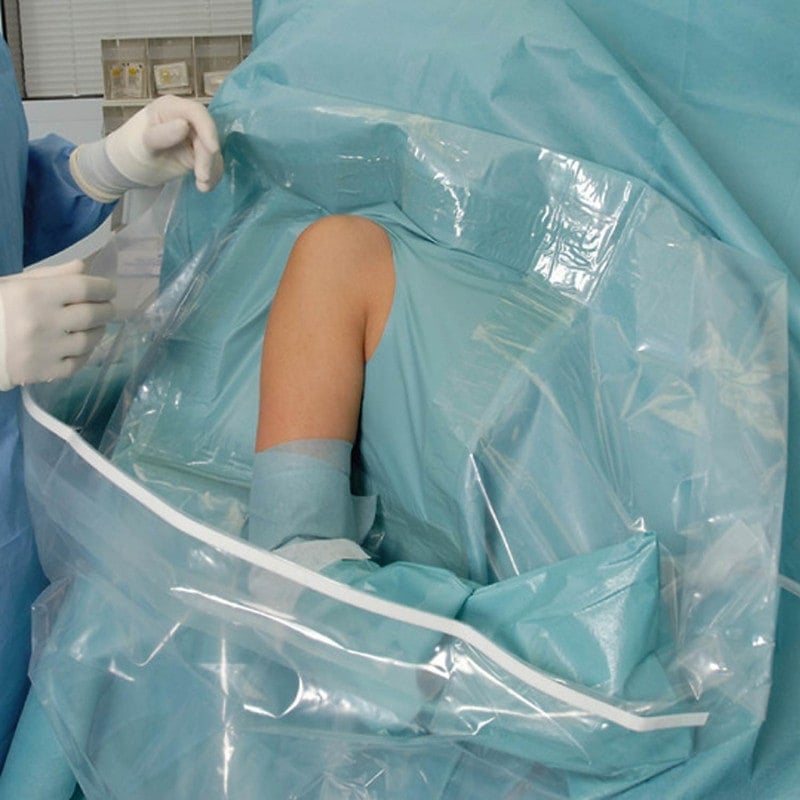 Foliodrape® Protect Plus Arthroscopy Set for the knee (8 PCS) Medvana UK