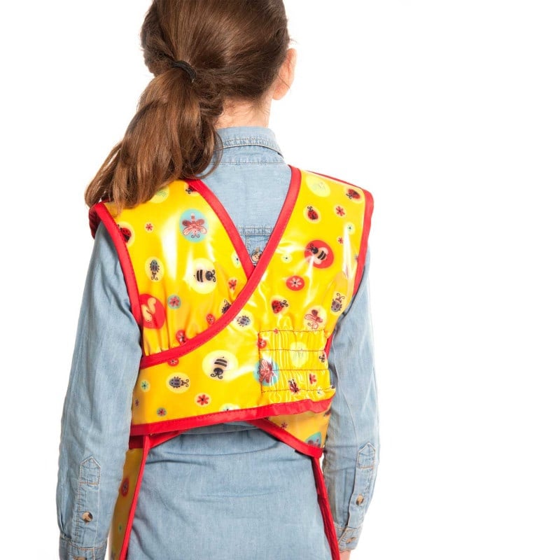 Front Apron for Children pink butterflies (#2) Medvana UK