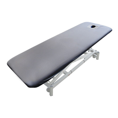 TOUCHME Treatment Table Covers with face cut-out, 65 x 195 cm | Hexagon dark Medvana UK