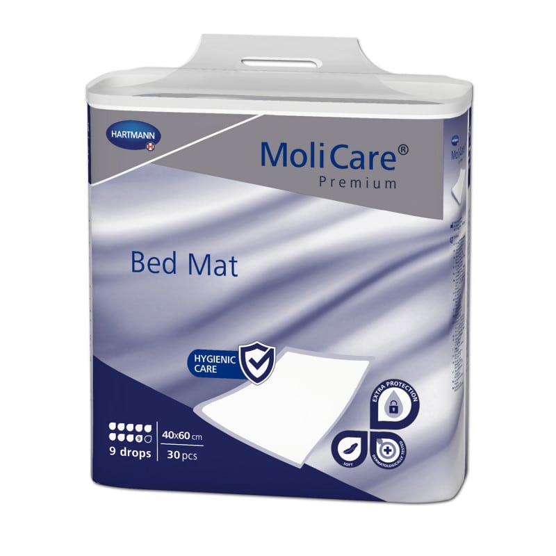 MoliCare Premium Bed Mat 9 60 x 90 cm, 30 PCS Medvana UK
