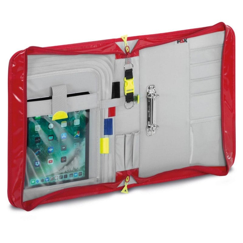 PAX Logbook Multi-Organizer Tablet red Medvana UK