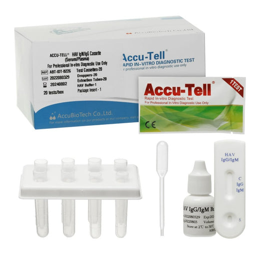 Accu-Tell® HAV IgG-IgM Rapid Test