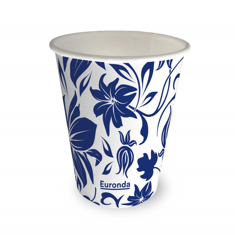 Monoart Paper Cups flower-blue Medvana UK