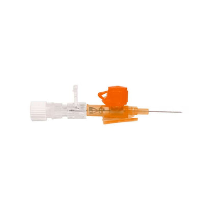 Vasuflo® INT Safety IV Cannulas 24 G, 0.7 x 19 mm, yellow Medvana UK