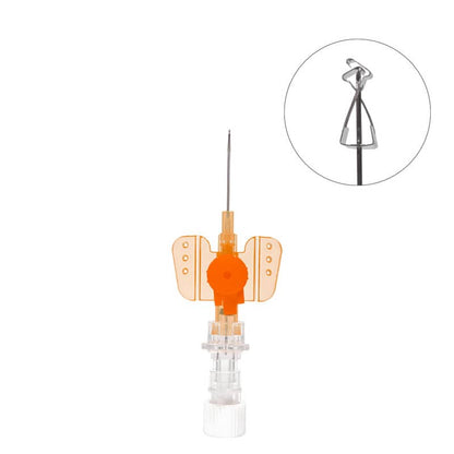 Vasuflo® INT Safety IV Cannulas 20 G, 1.1 x 32 mm, pink Medvana UK