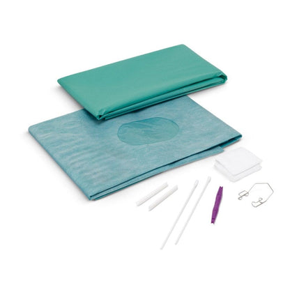 CombiSet® IVOM Standard Sets without fluid collection pouch & with fenestrated lid retractor Medvana UK