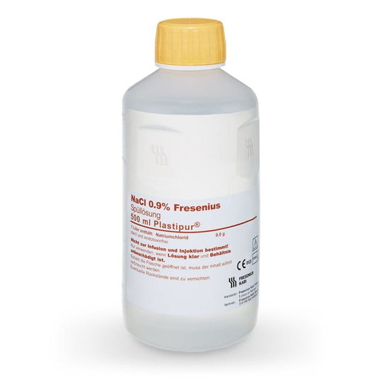 Plastipur® NaCl 0.9% 12 x 500 ml Medvana UK