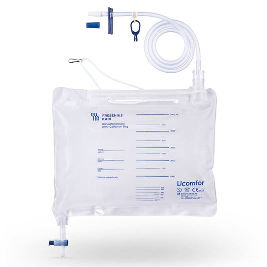Urine Collection Bag 5 Litres without pump ball Medvana UK