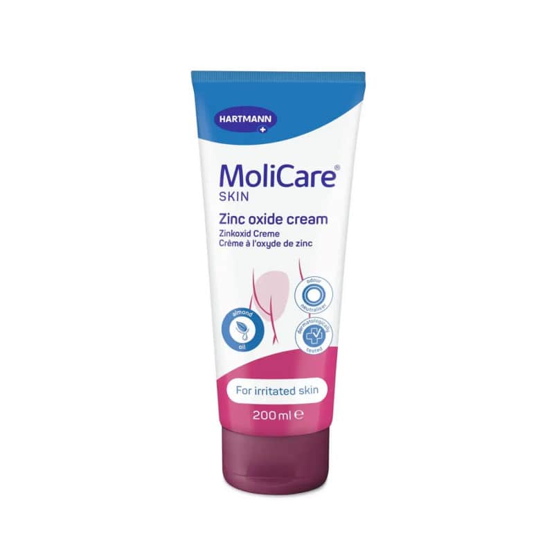 MoliCare Skin Zinc Oxide Cream Medvana UK