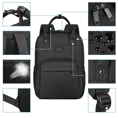 Matein Nurse Backpack black Medvana UK