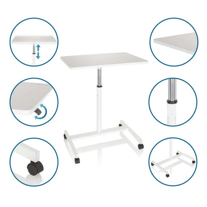 STAND VM-SU Standing Desk white Medvana UK