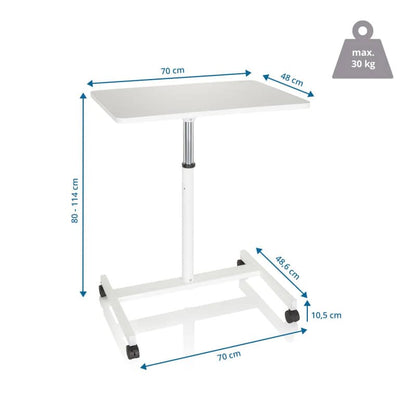 STAND VM-SU Standing Desk white Medvana UK
