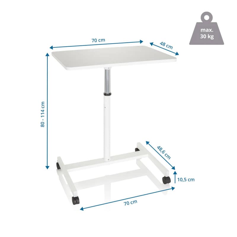 STAND VM-SU Standing Desk black Medvana UK
