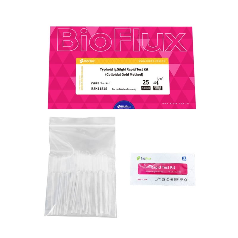 BIOFLUX Typhoid IgG-IgM Antibody Rapid Test – Medvana